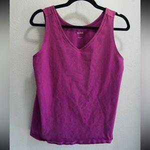 Blair Pink Tank Top V-Neck Casual
